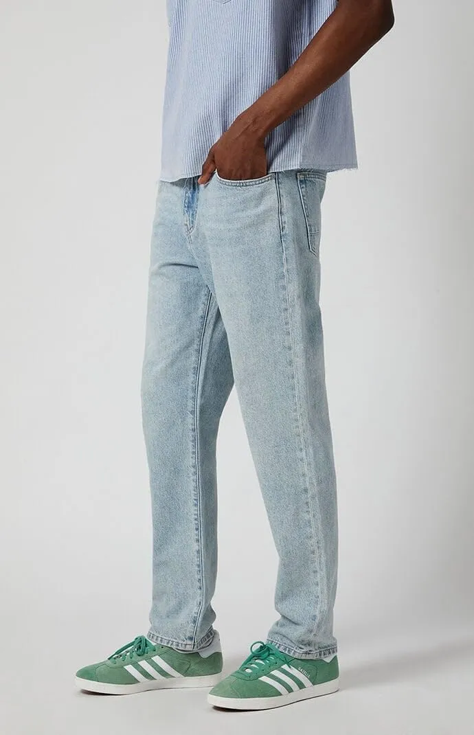 PacSun Men's Light Indigo Straight Jeans