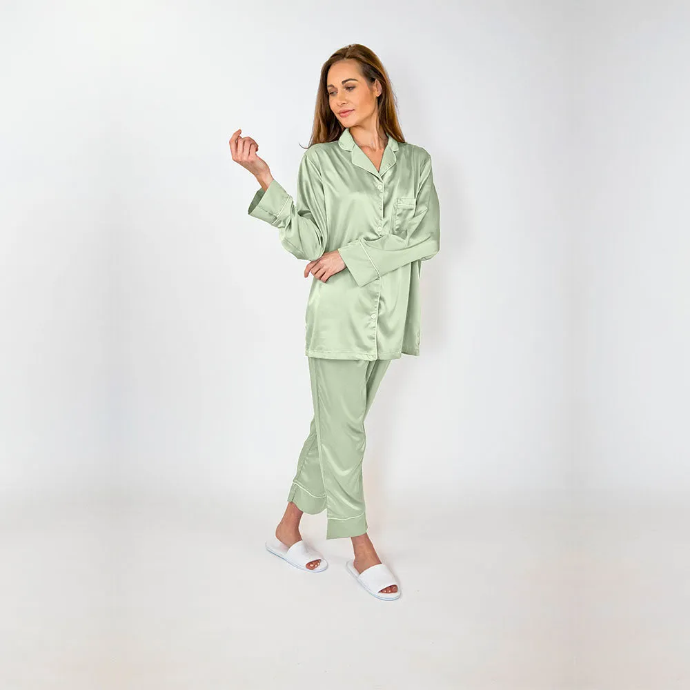 Pajama Pant Set - Dusty Sage
