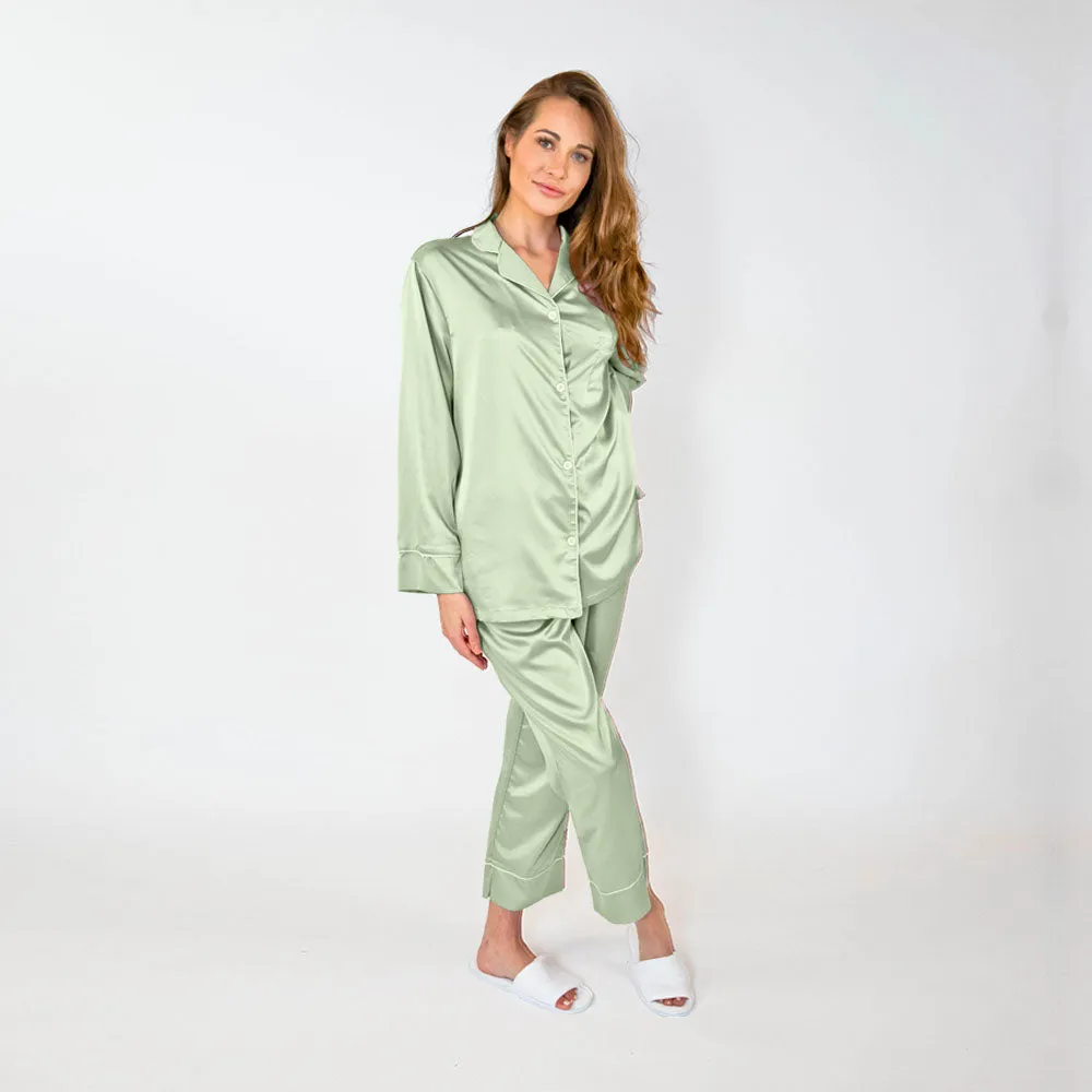 Pajama Pant Set - Dusty Sage