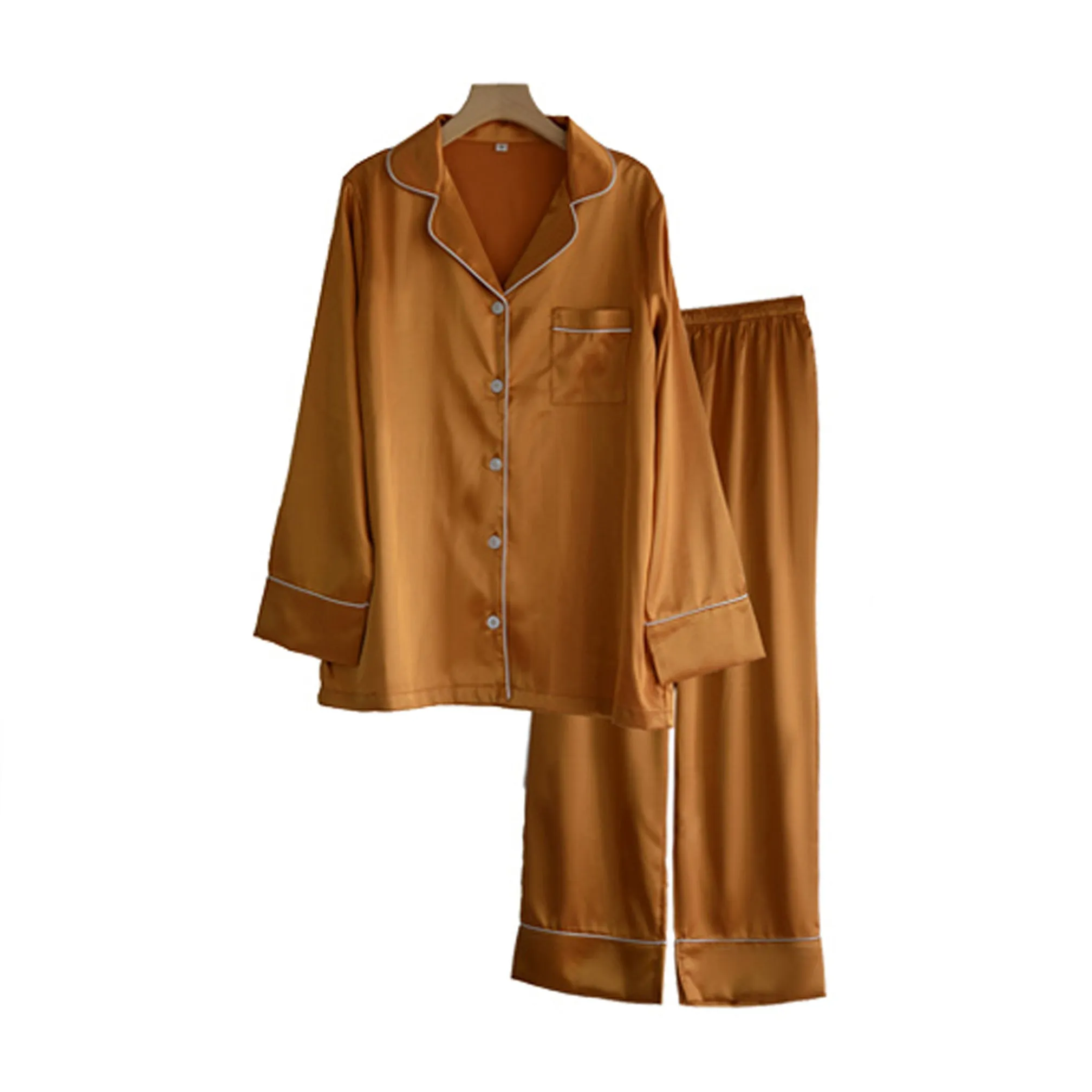 Pajama Pant Set - Gold