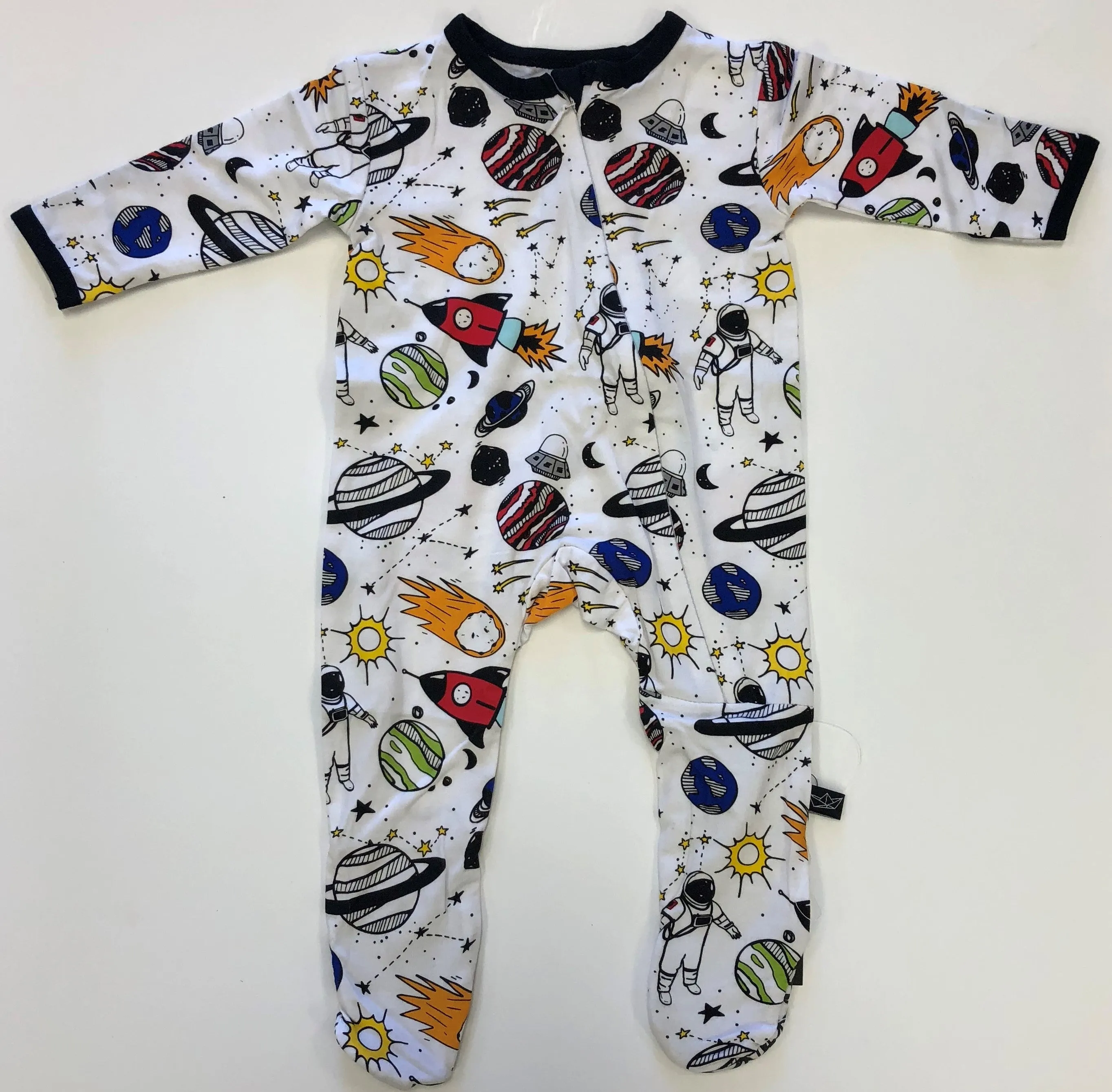 Peregrine Kidswear Space Doodle Premium Footie