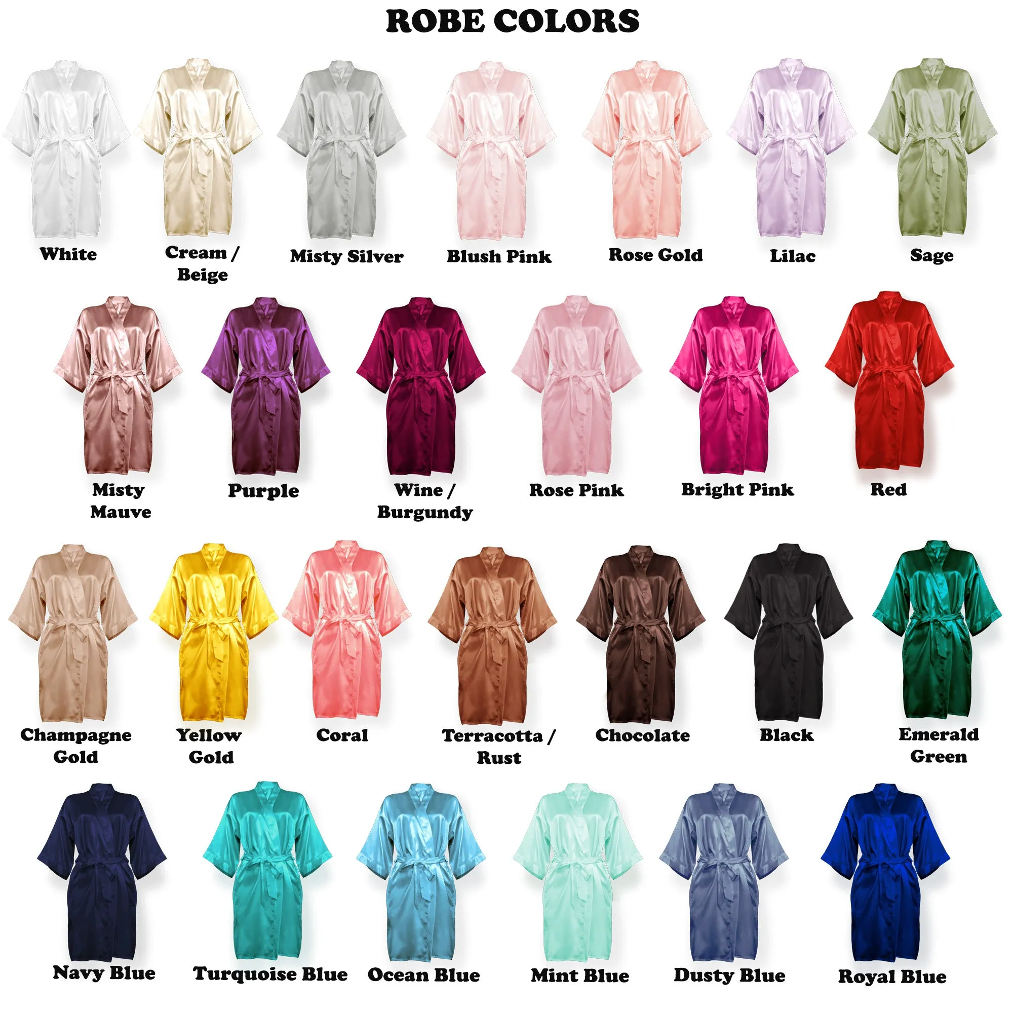 Personalized Mis Quince Robes with Date