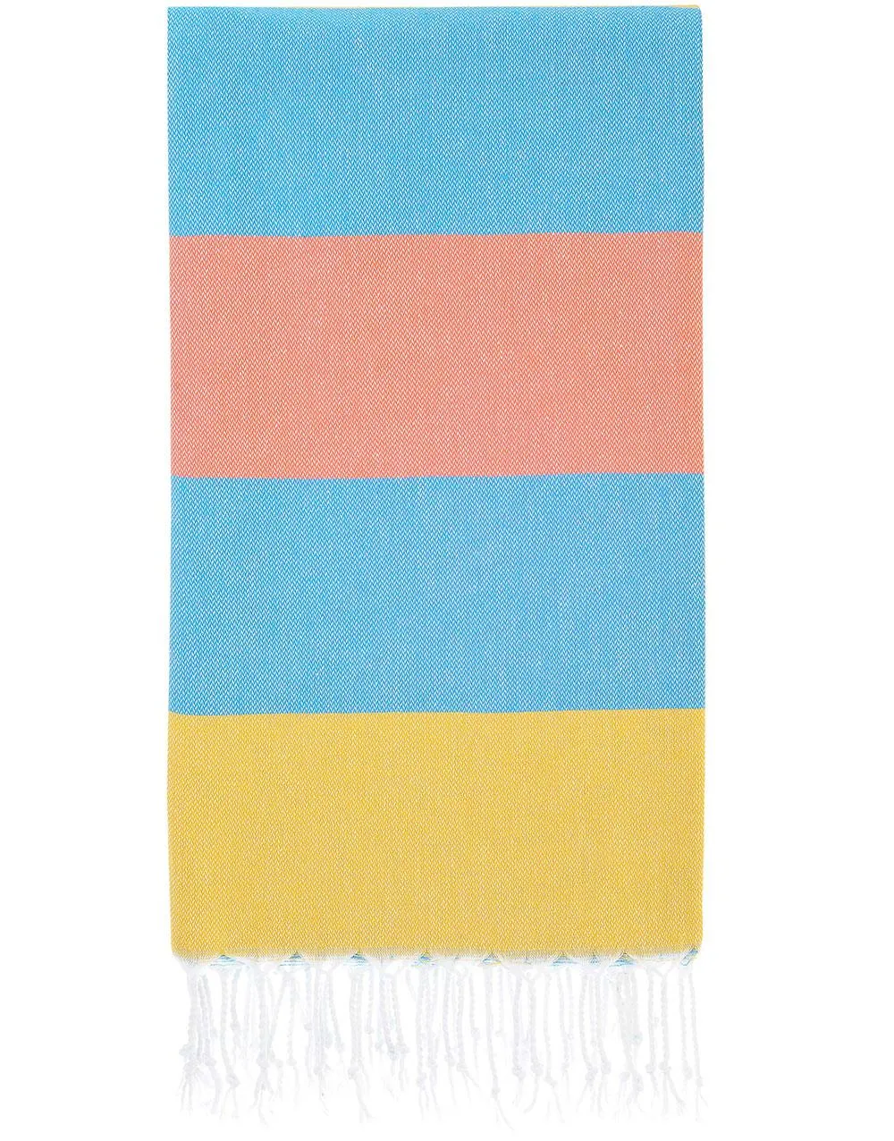 Personalized Wide Stripe Turkish Beach Towel