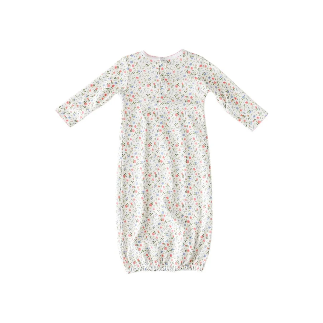 Pink Madison Smocked Gown