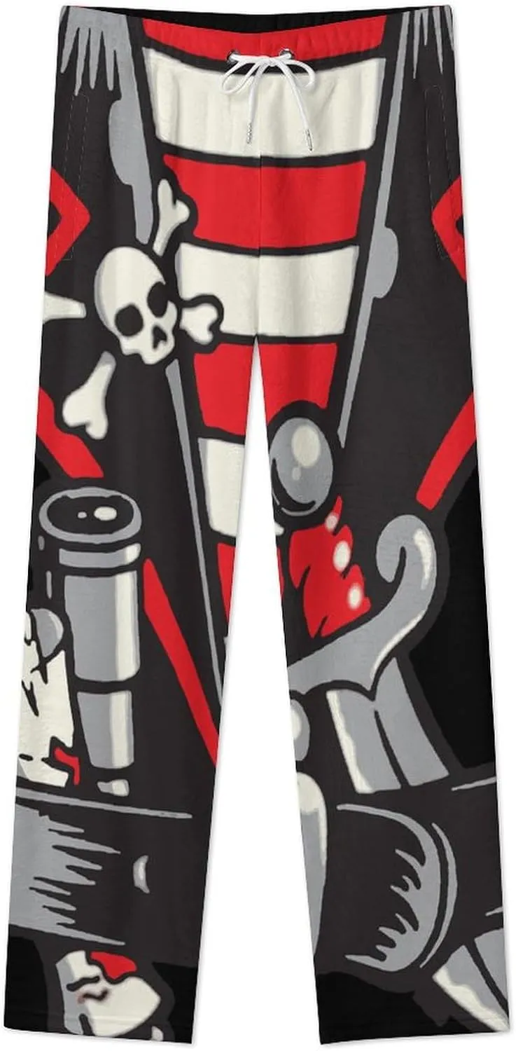Pirate Women's Flannel Pajama Pants Fleece Lounge Sleep Bottoms PJ