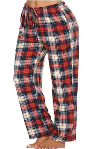 Plaid Pants With Pockets