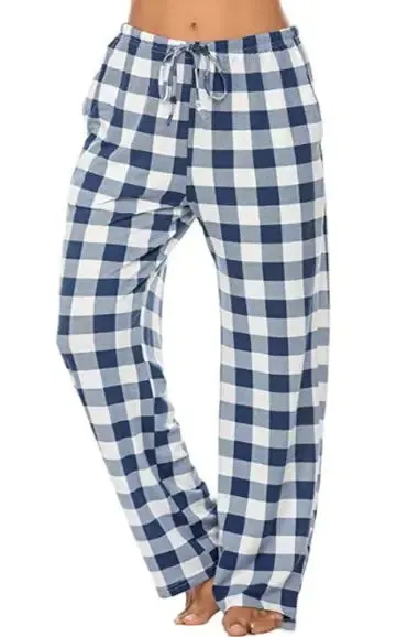Plaid Pants With Pockets