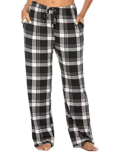 Plaid Pants With Pockets