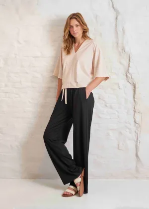 Pluto - Madike Cotton Pants | Black