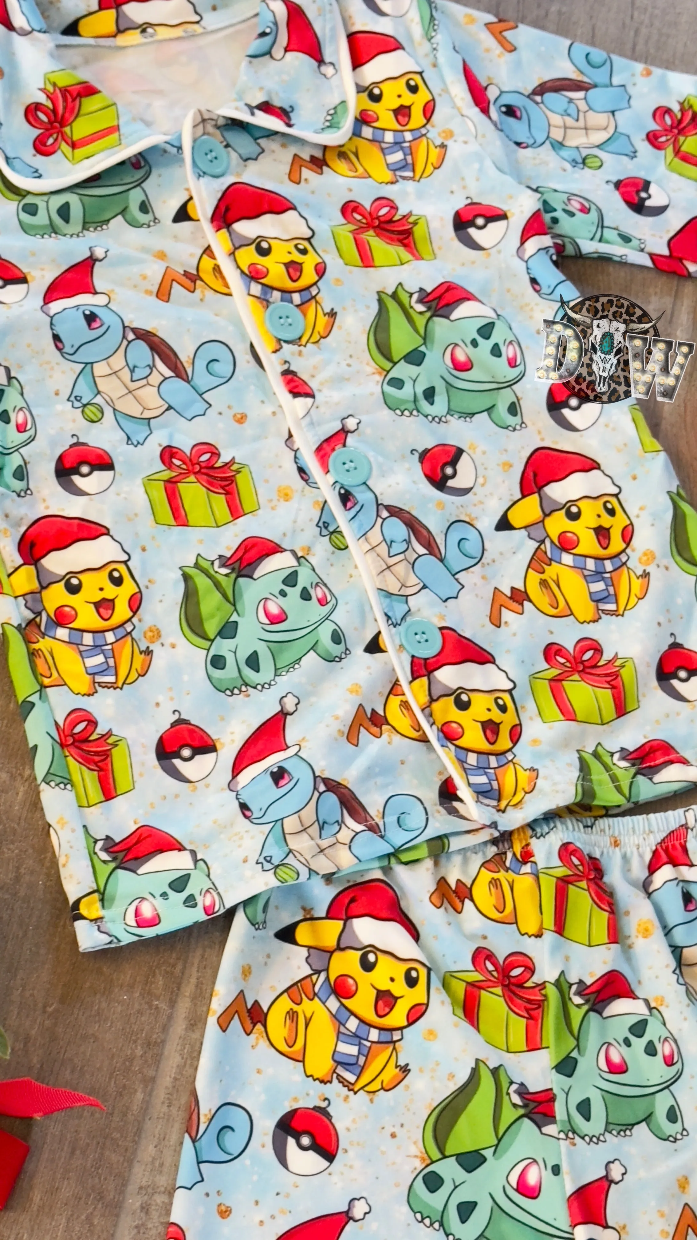 Pokemon Christmas Pajama Set