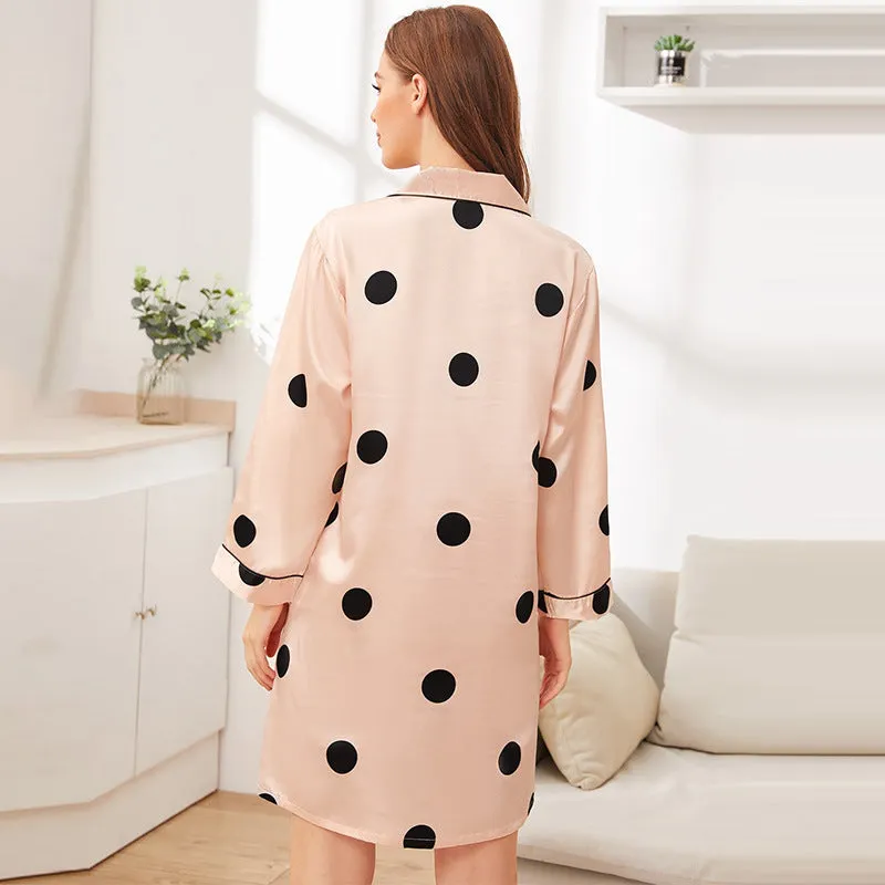 Polka-Dot House Dress