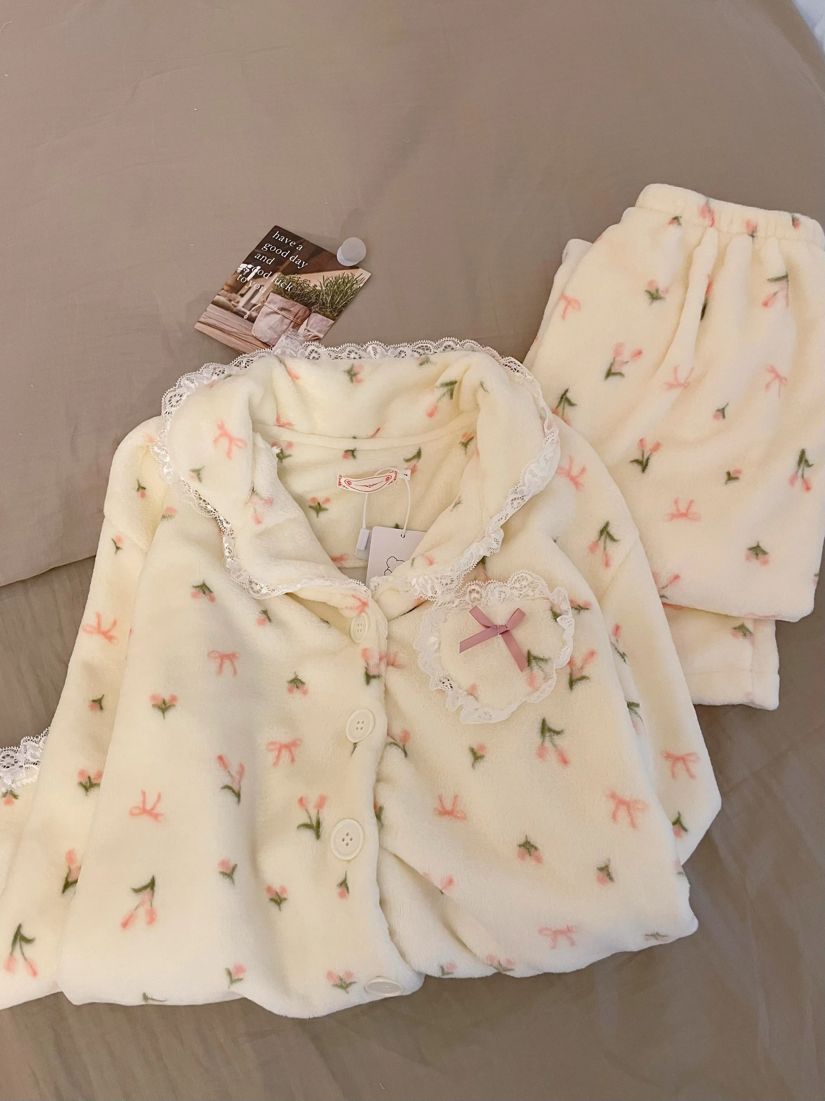 Princess Sleep Morning Home Pajamas Set