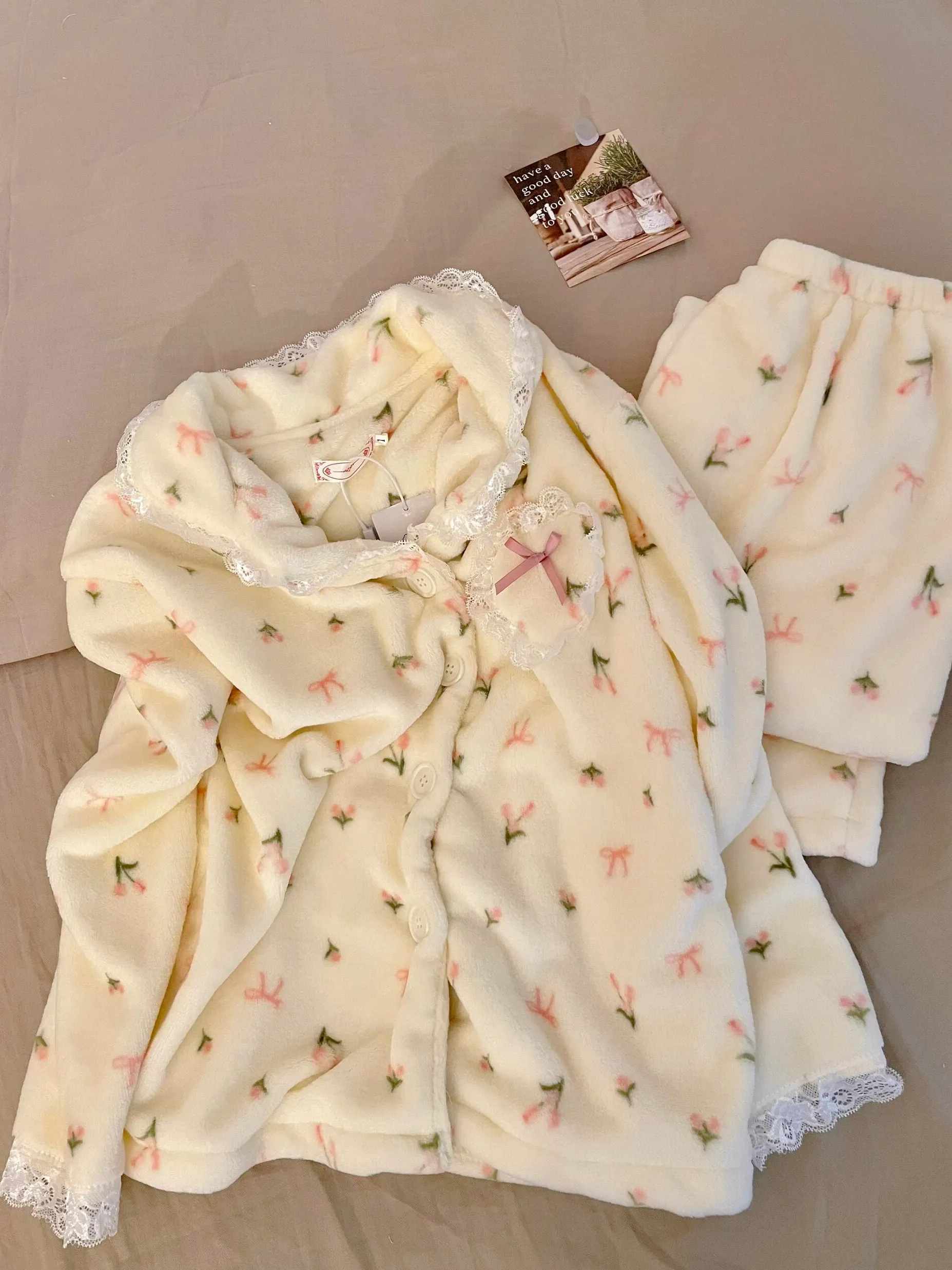 Princess Sleep Morning Home Pajamas Set