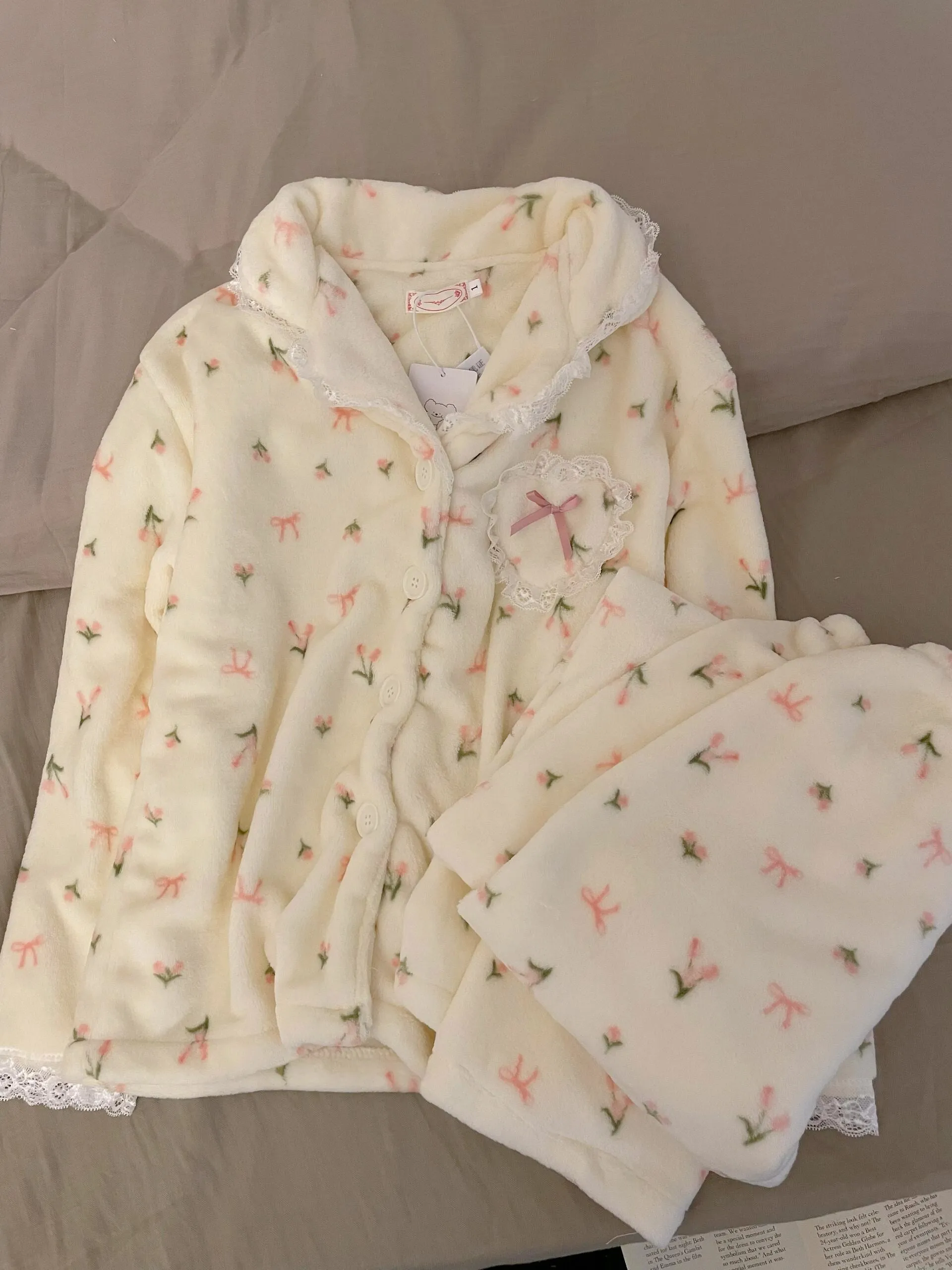 Princess Sleep Morning Home Pajamas Set