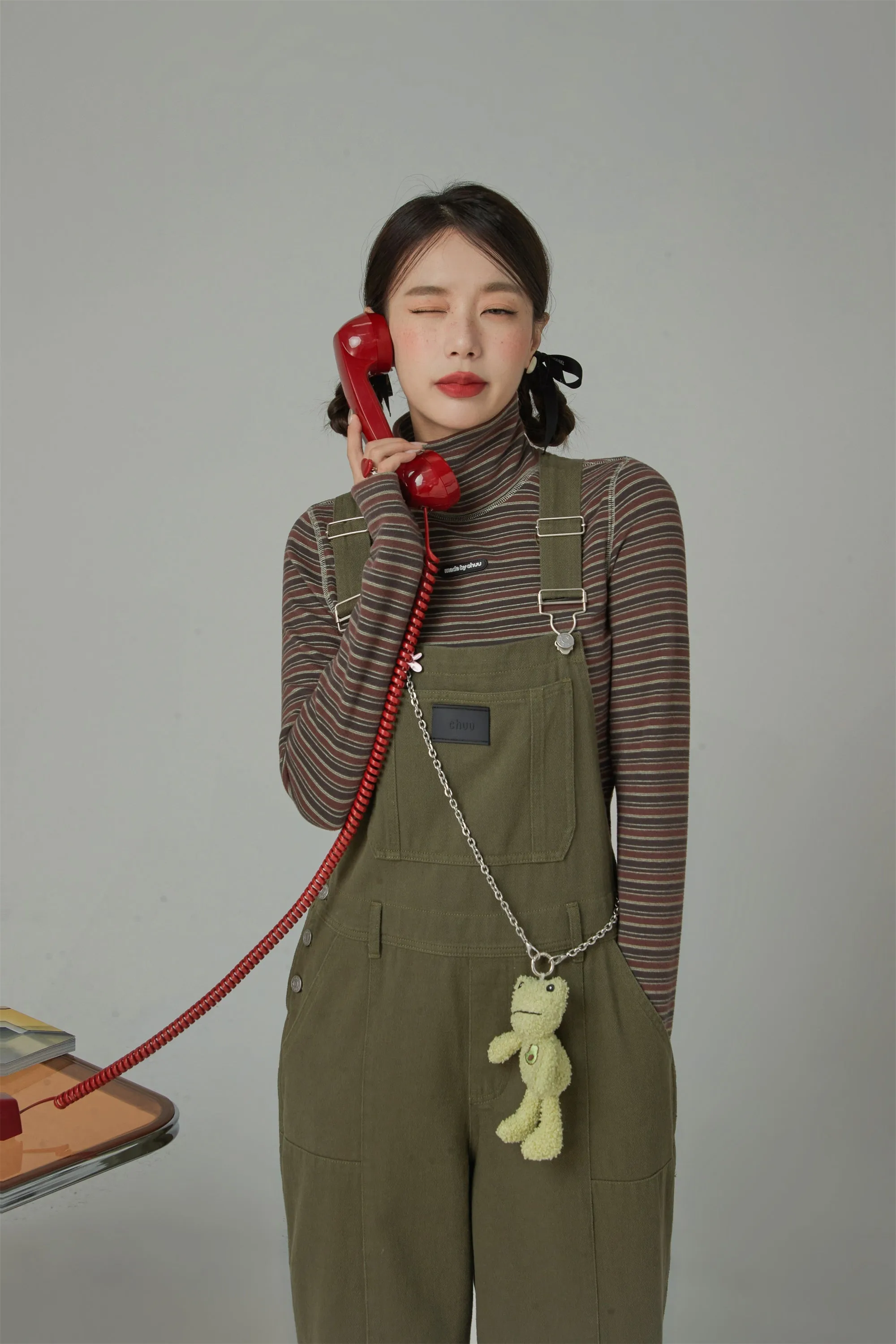 Promised Land Pocket Cotton Oversized Overalls