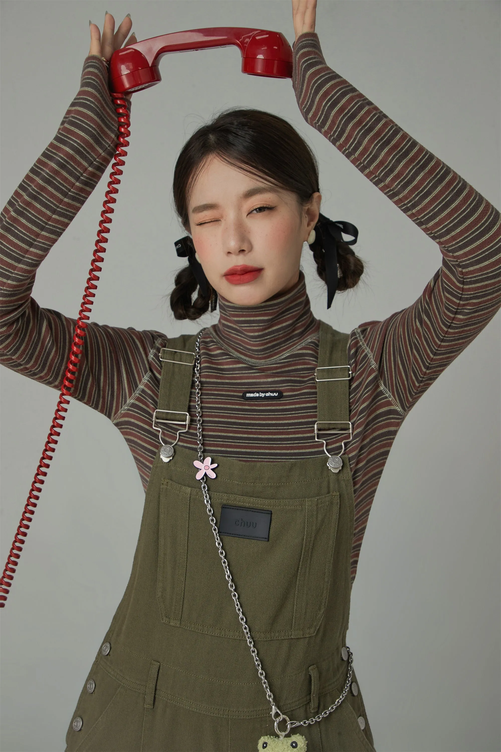 Promised Land Pocket Cotton Oversized Overalls