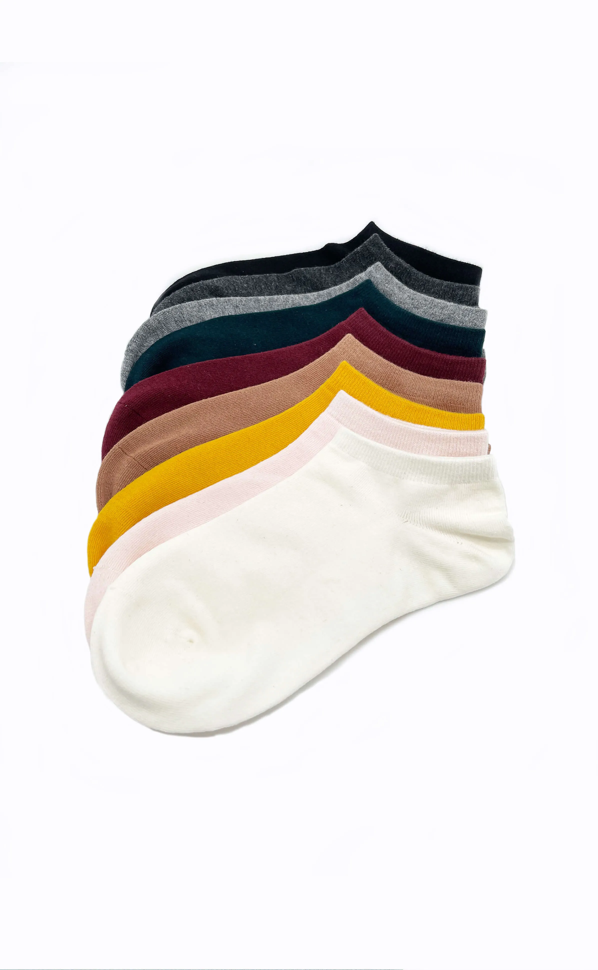 Pure •  Women Low Cut Ankle Socks (Light Grey)
