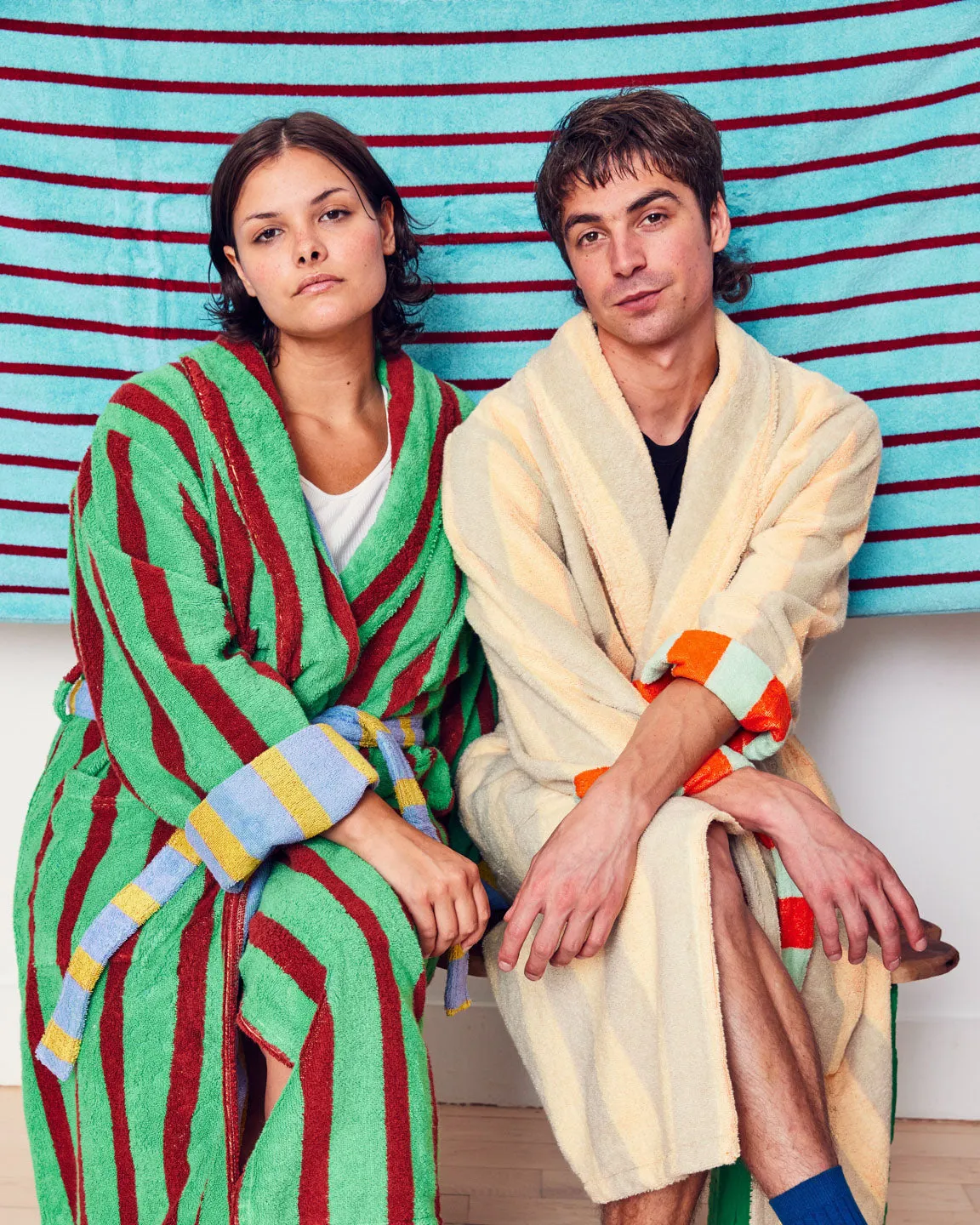 Robe - Nicholas Stripe