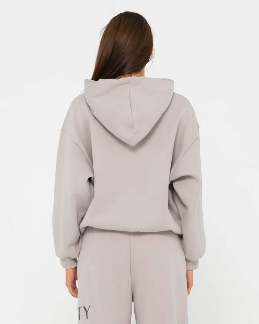 Rusty Signature Oversize Hooded Fleece