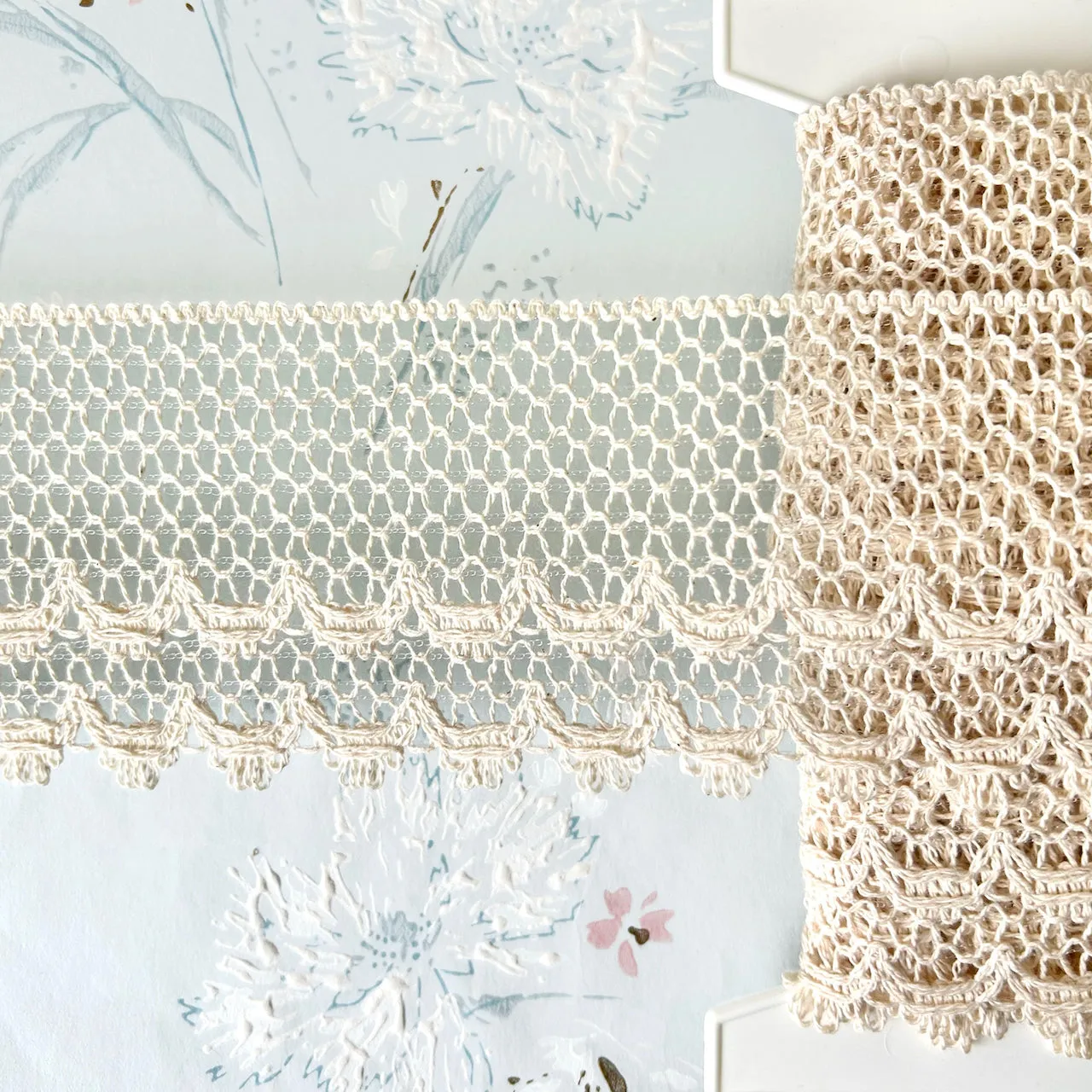 Scalloped Loop Cluny Lace - Multiple Colorways