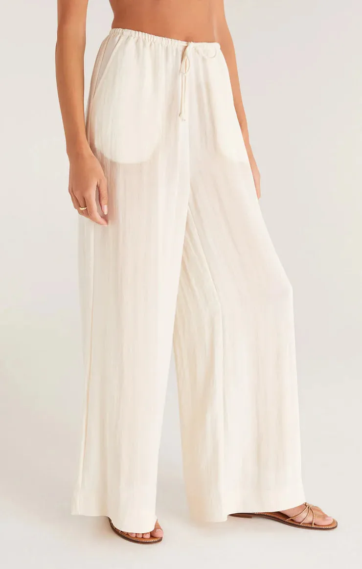 Seashore Beach Pant | Adobe White