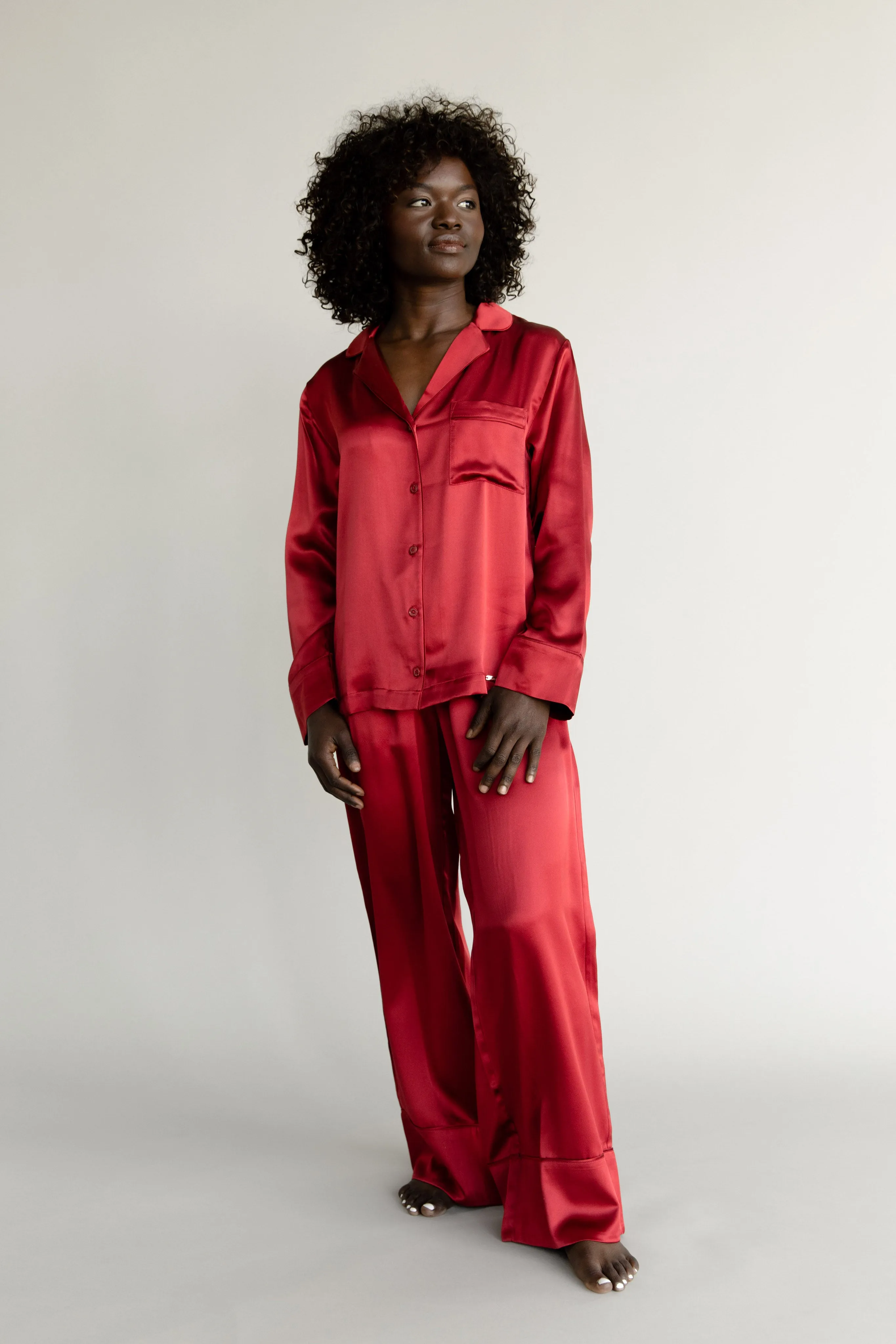 Serenity Silk Classic Pajama Pant