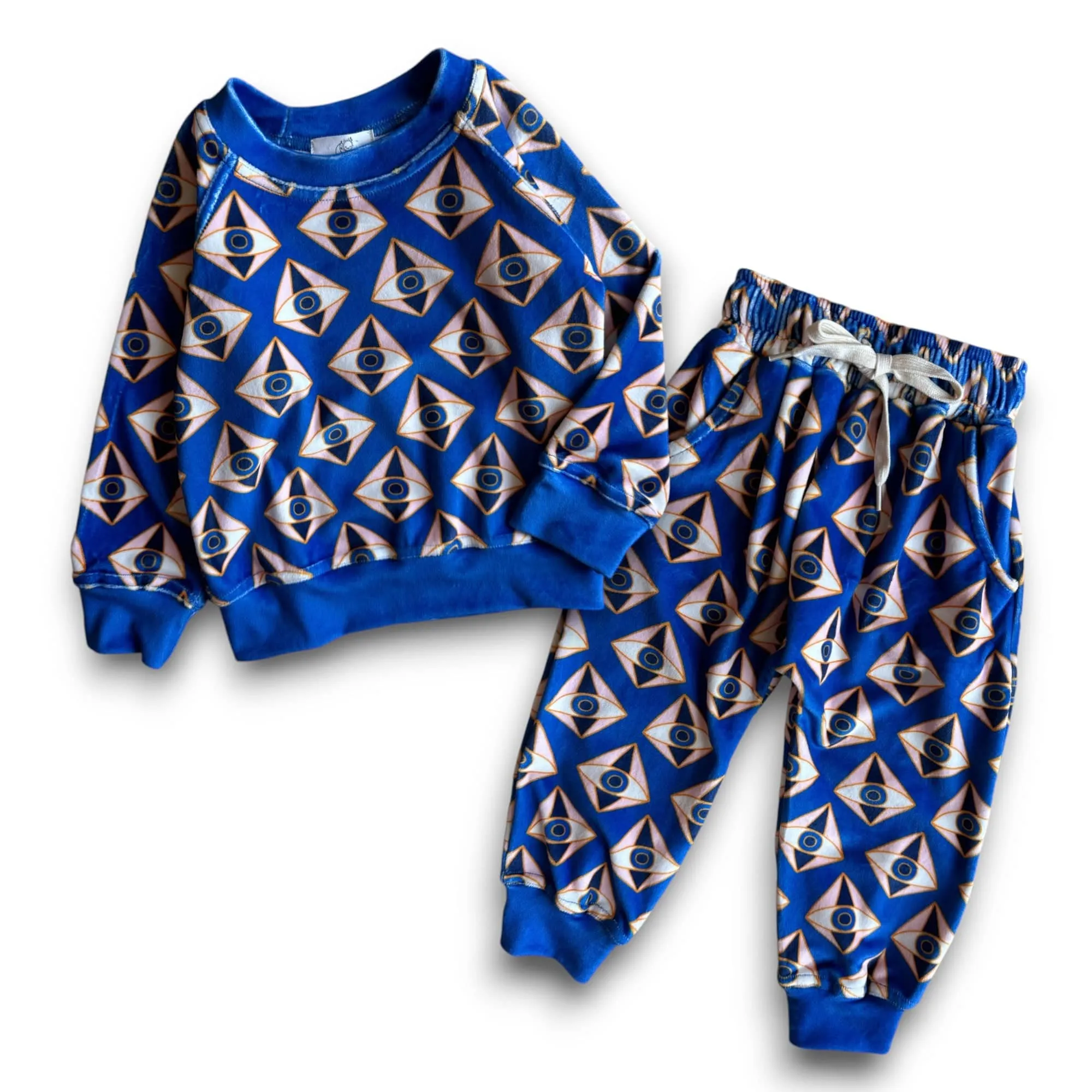 Signature Velvet Lounge Pant - Crystal Vision