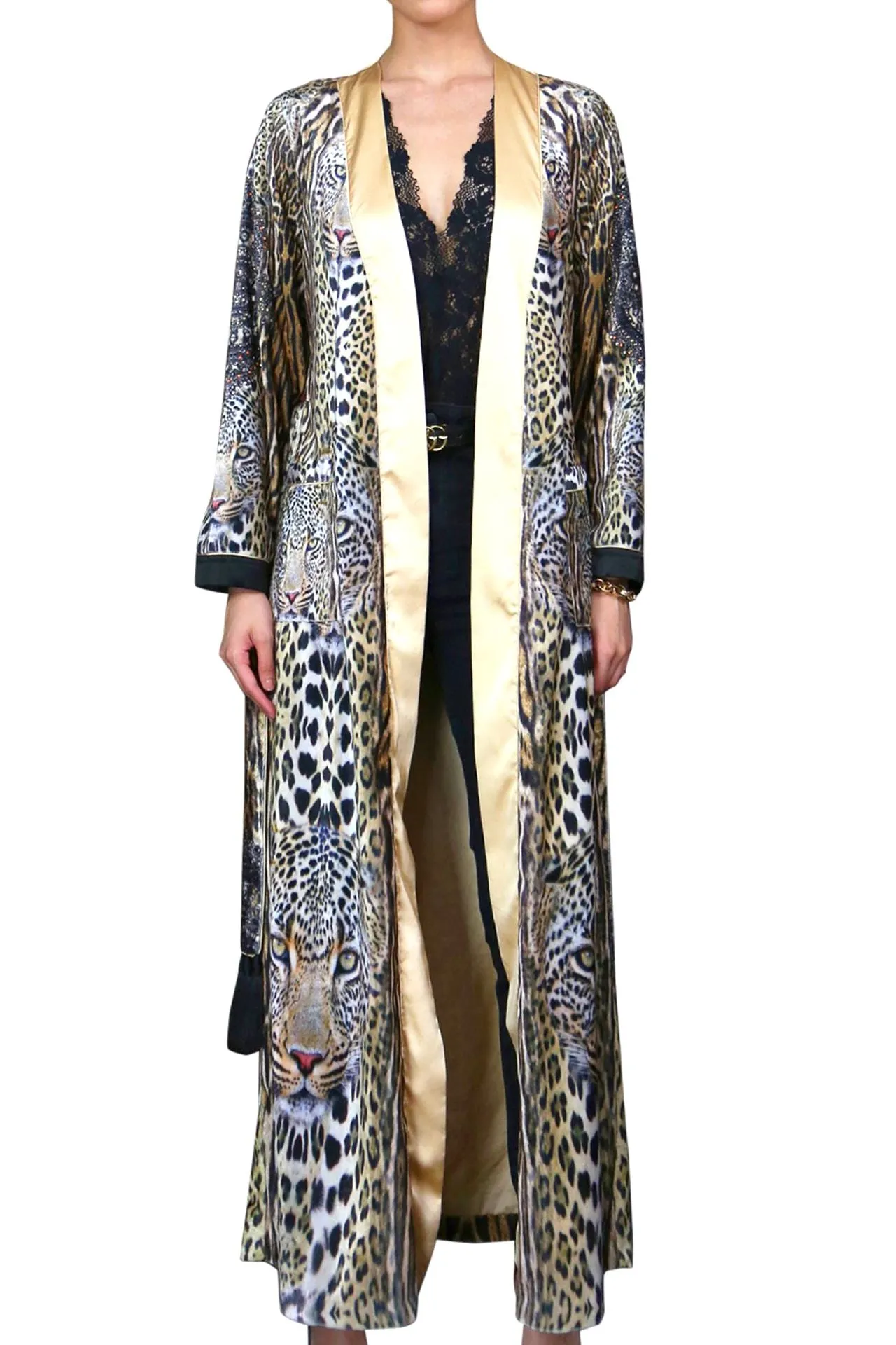 Silk Duster Kimono Robe