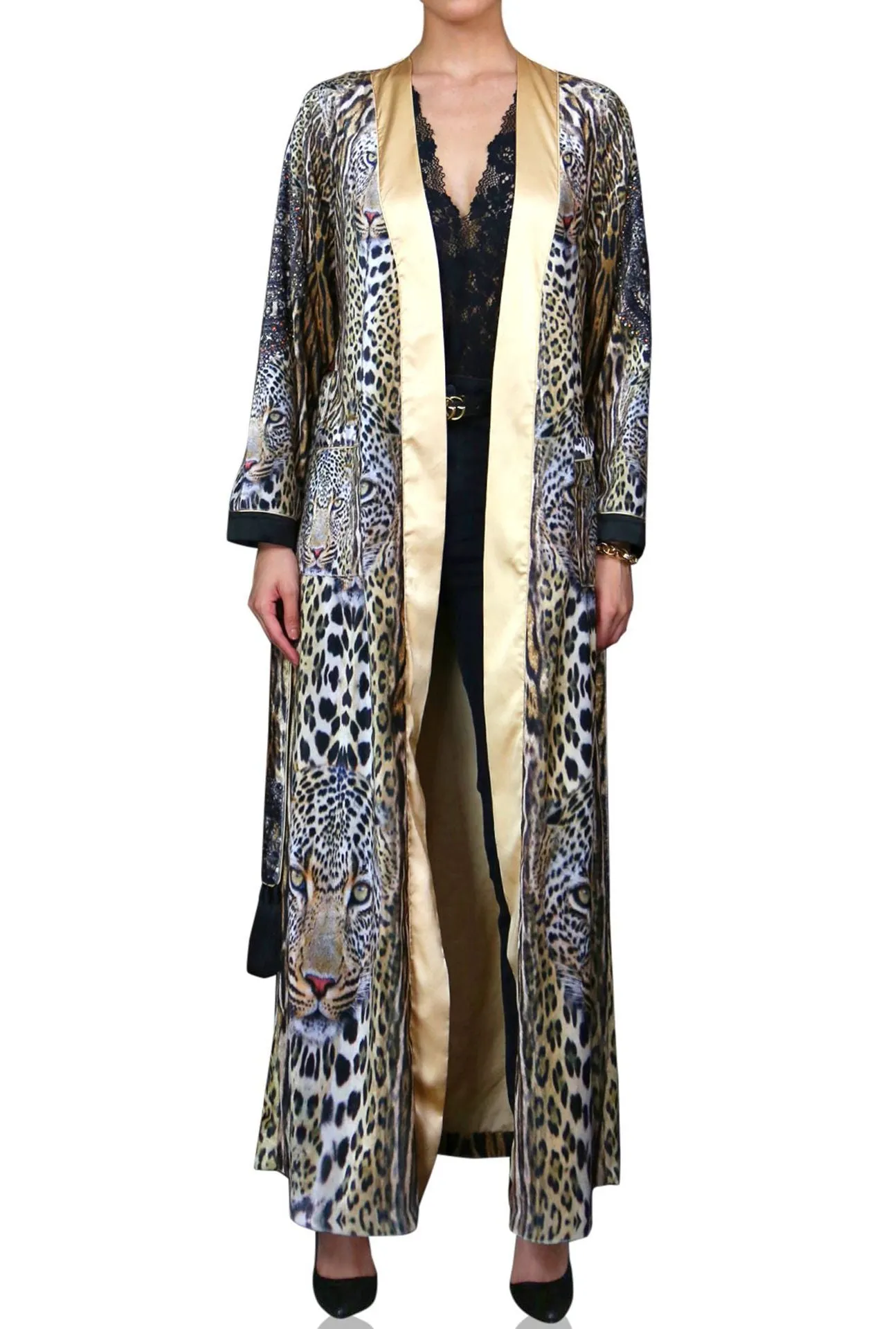 Silk Duster Kimono Robe