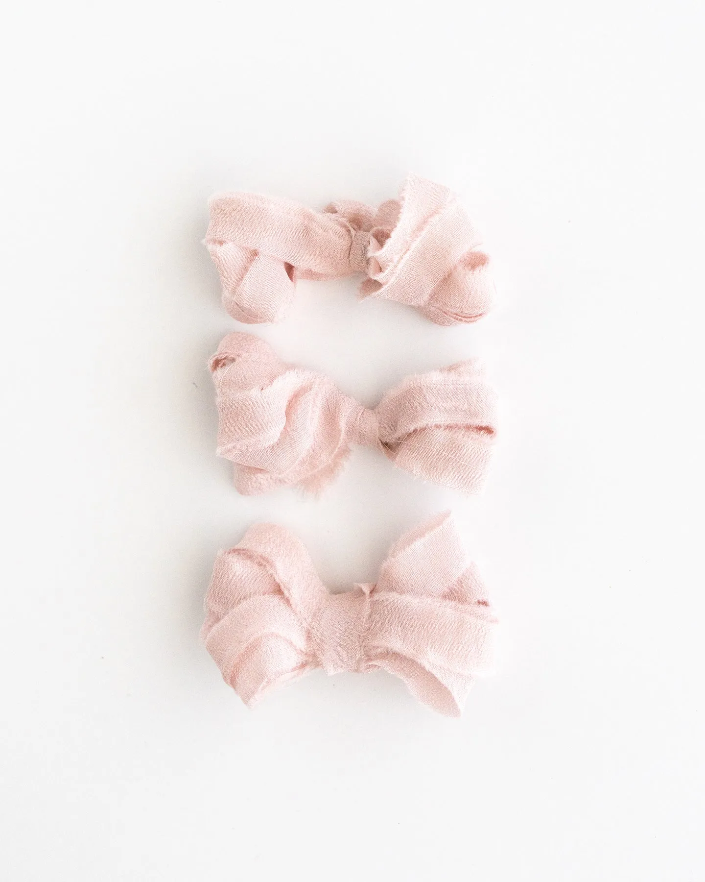 Silk Ribbon Trim in Blush