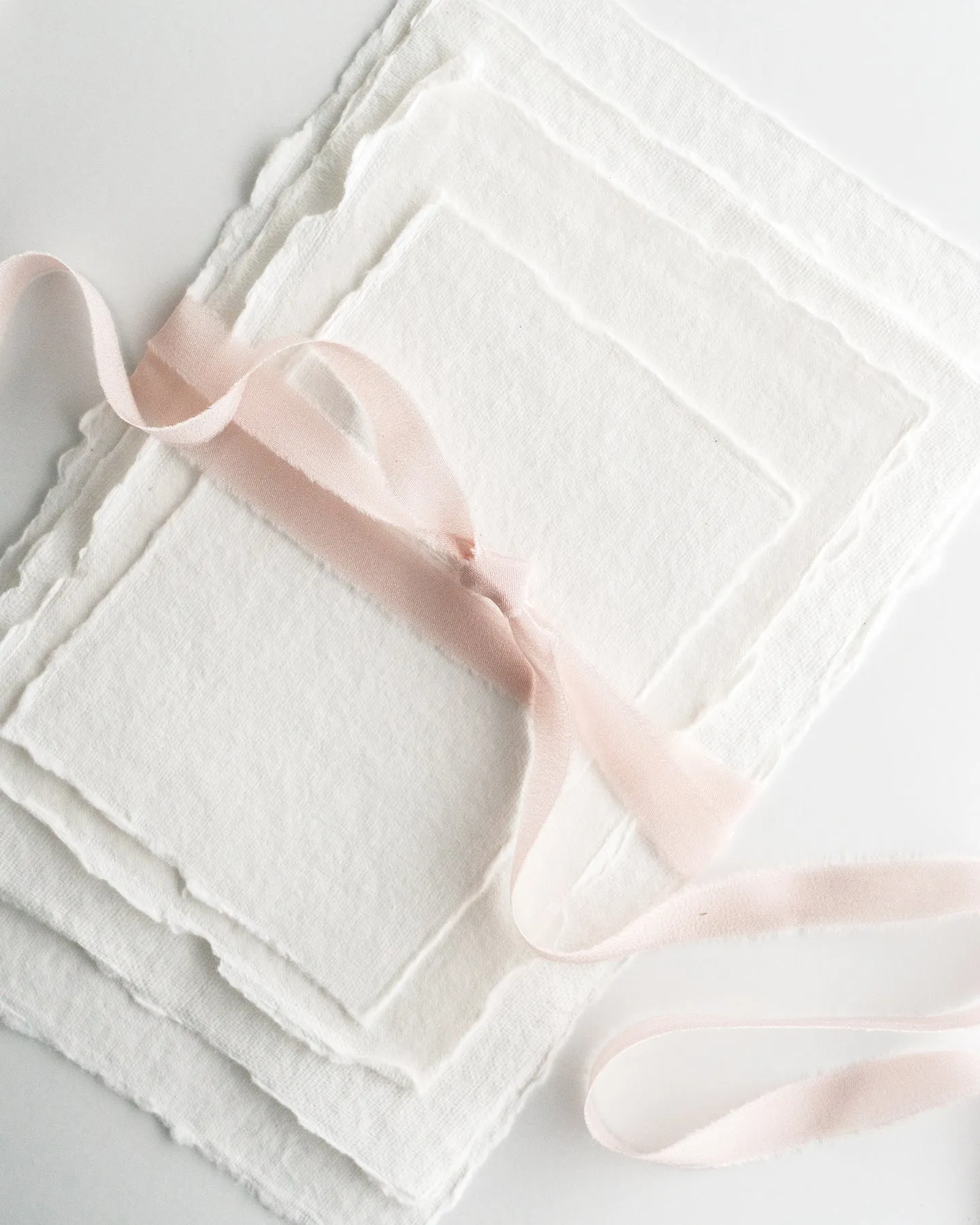 Silk Ribbon Trim in Blush