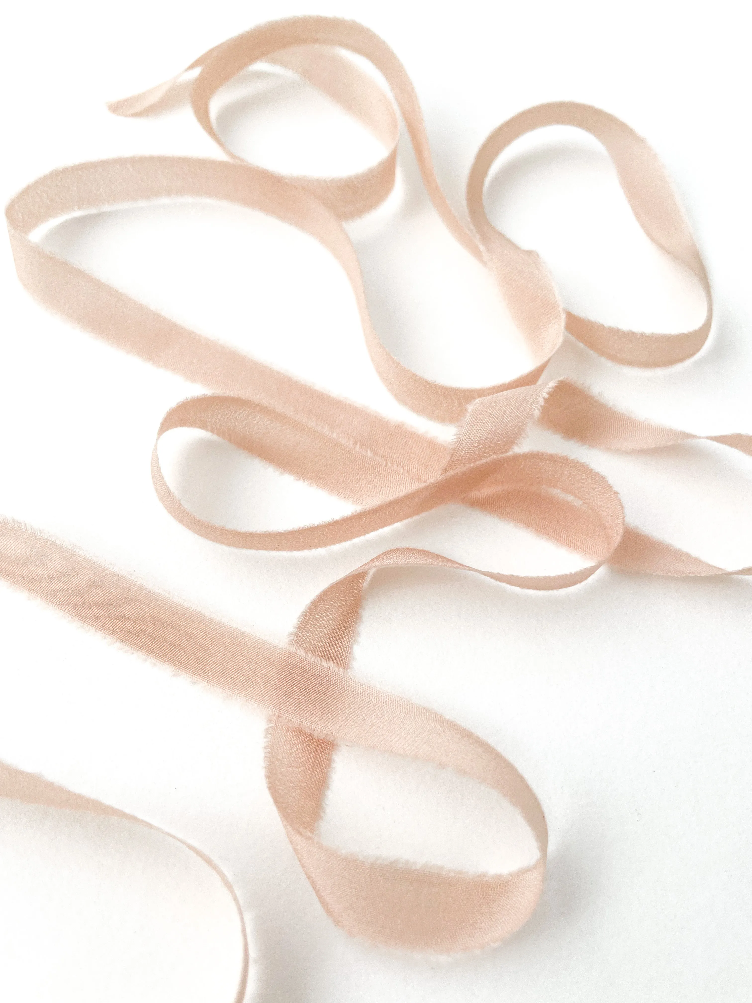 Silk Ribbon Trim in Dune