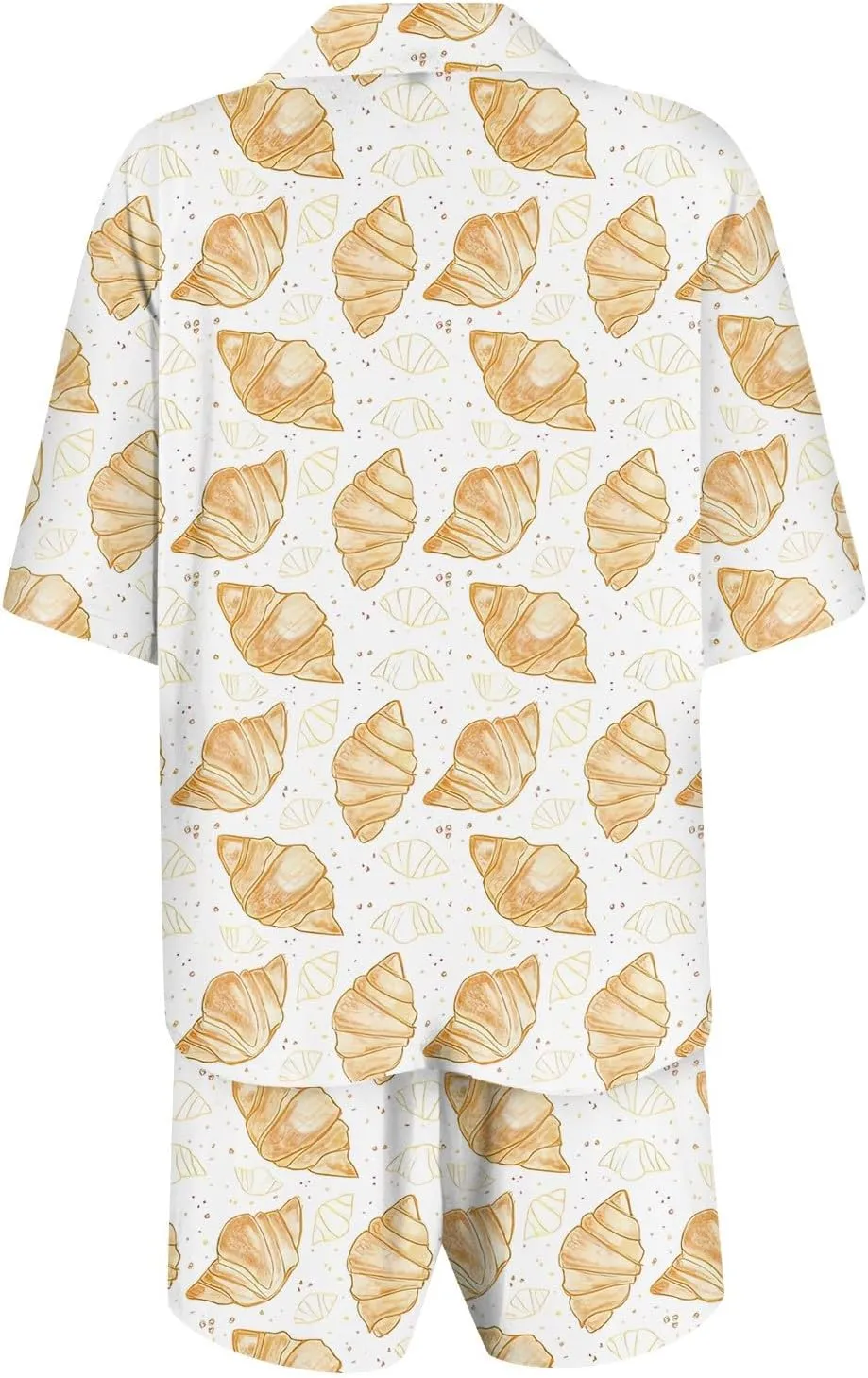 Silk Satin Pajama Set for Women 2024 Pajamas 2 Piece Fruit Print Lounge Set Pjs Fall Soft Loungewear