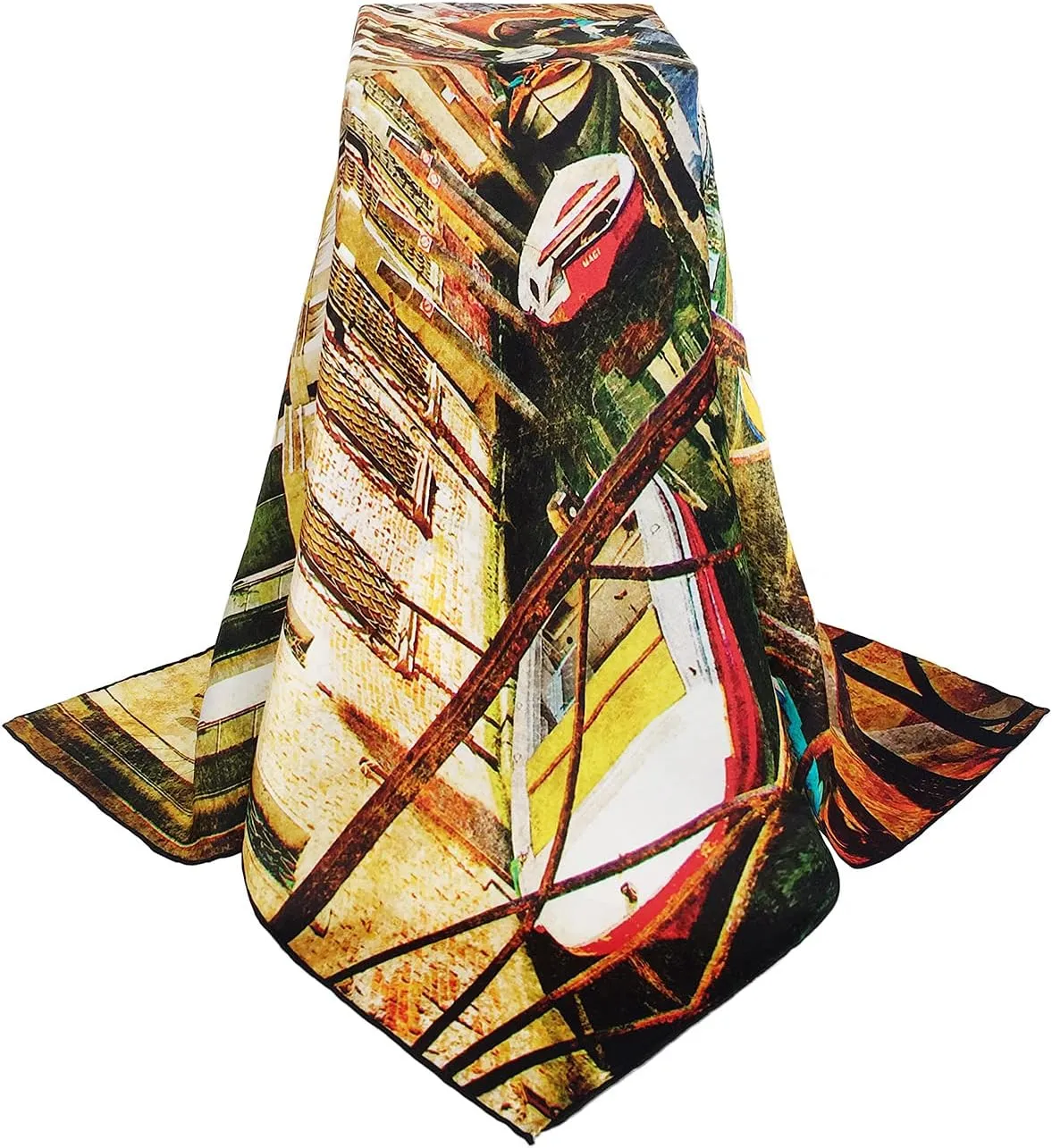 Silk Scarfs Women Square Silk Scarf for Hair, 100% Pure Silk Head Scarf for Women Hand Rolling Edge 35''x35''