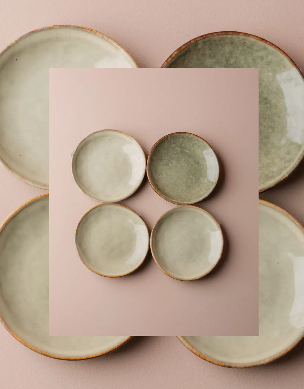 Small ceramic plate