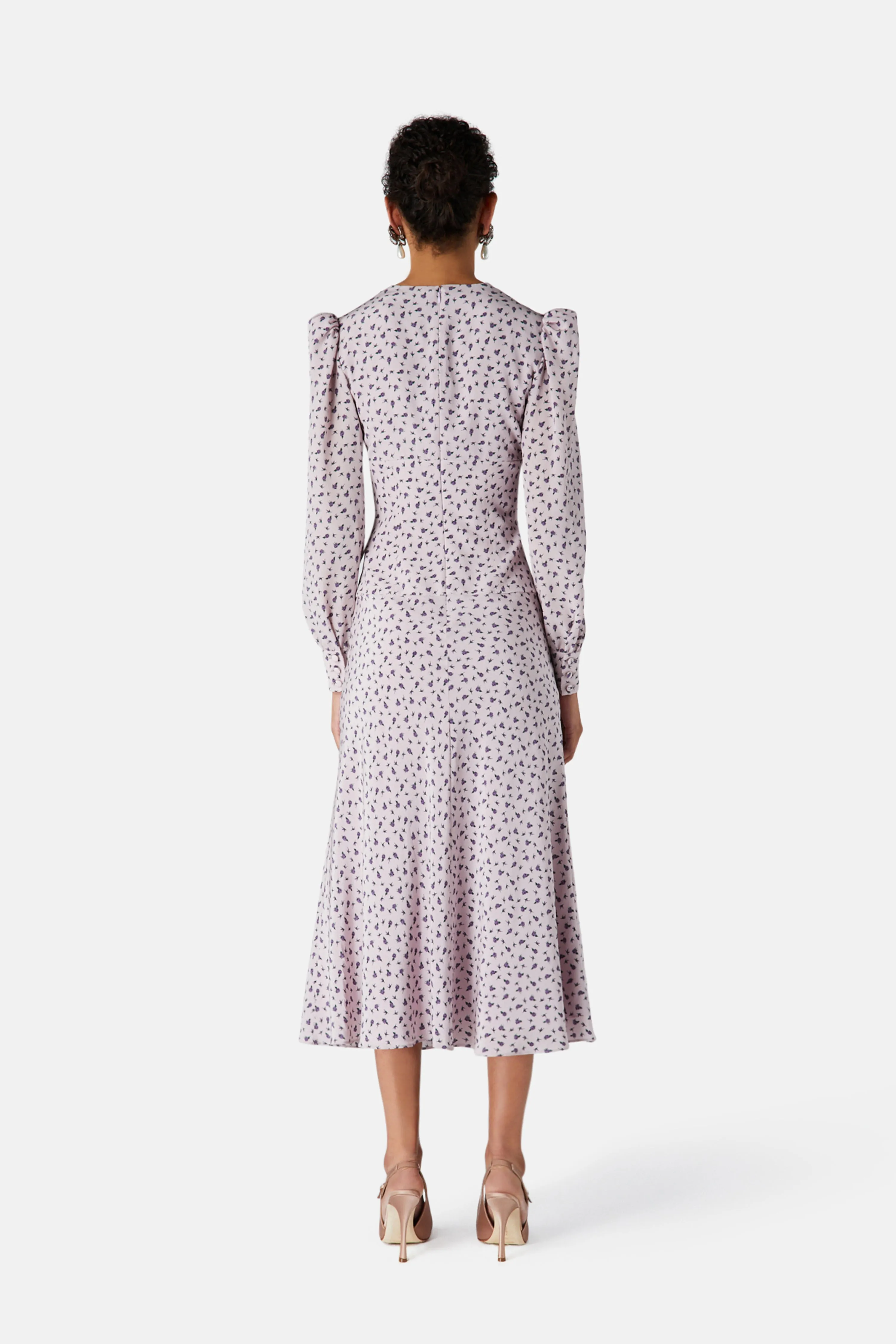 SMALL ROSE PRINT DRESS