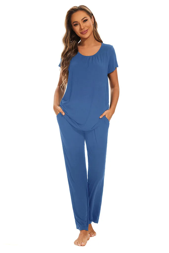 Smallshow Maternity Nursing Pajama Set