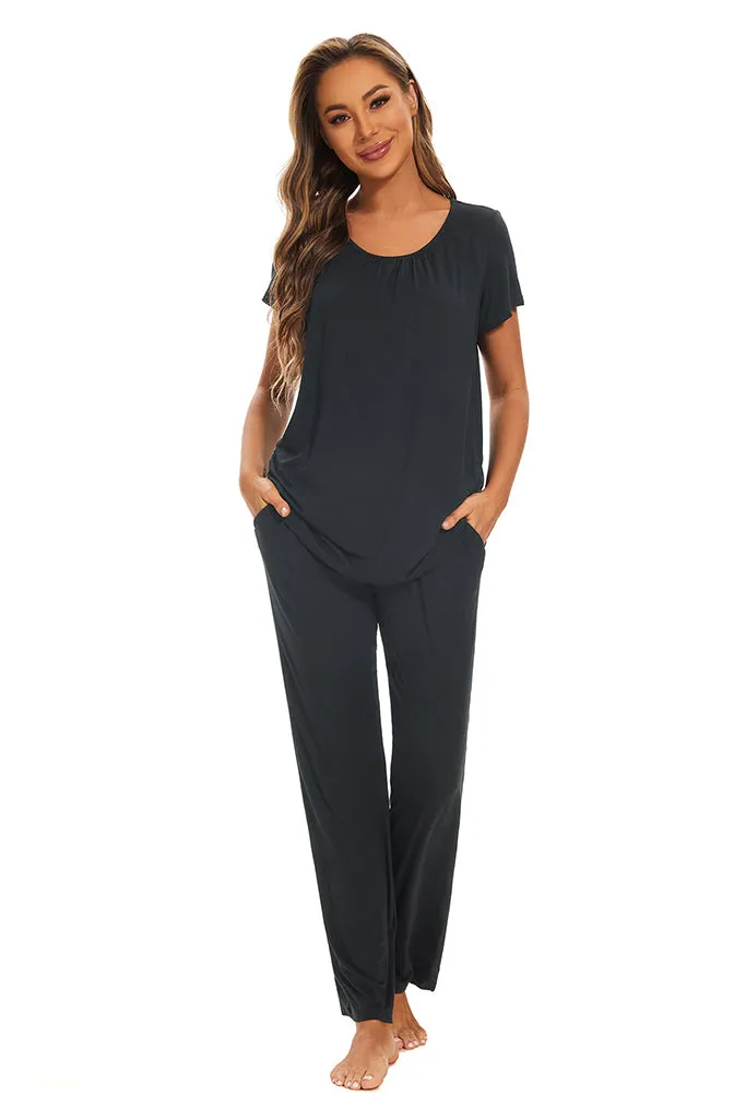 Smallshow Maternity Nursing Pajama Set