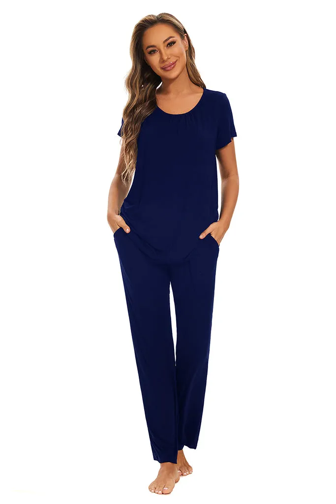 Smallshow Maternity Nursing Pajama Set