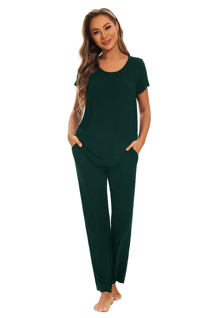 Smallshow Maternity Nursing Pajama Set