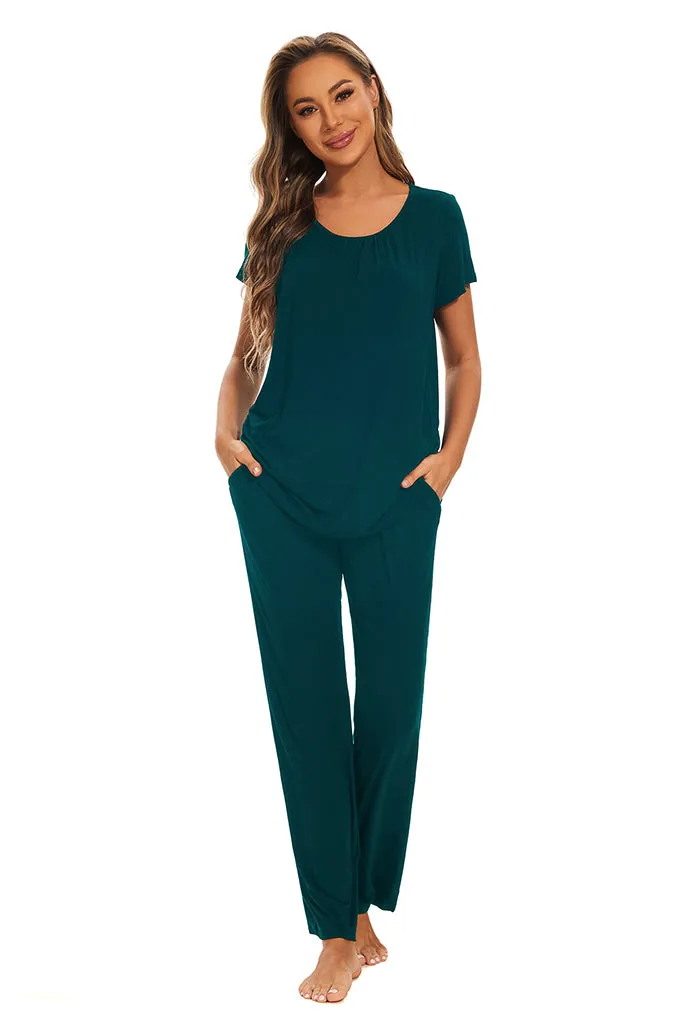 Smallshow Maternity Nursing Pajama Set