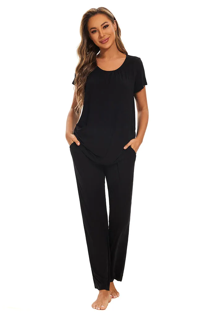 Smallshow Maternity Nursing Pajama Set
