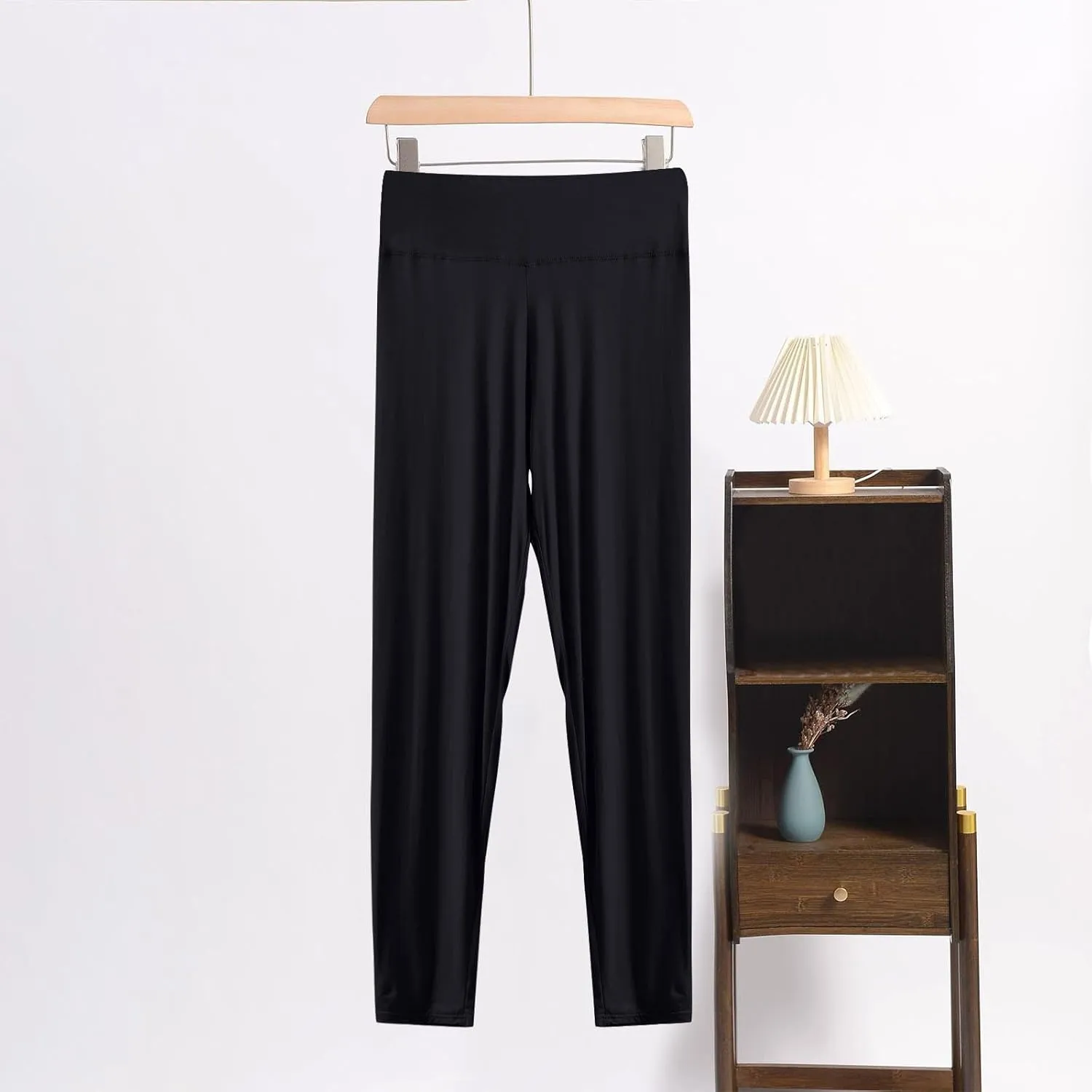 Soft Modal Lounge Pants for Women Comfy Summer Pajamas Loose Elastic Waist Pj Bottoms Sleepwear Cropped Yoga Pants