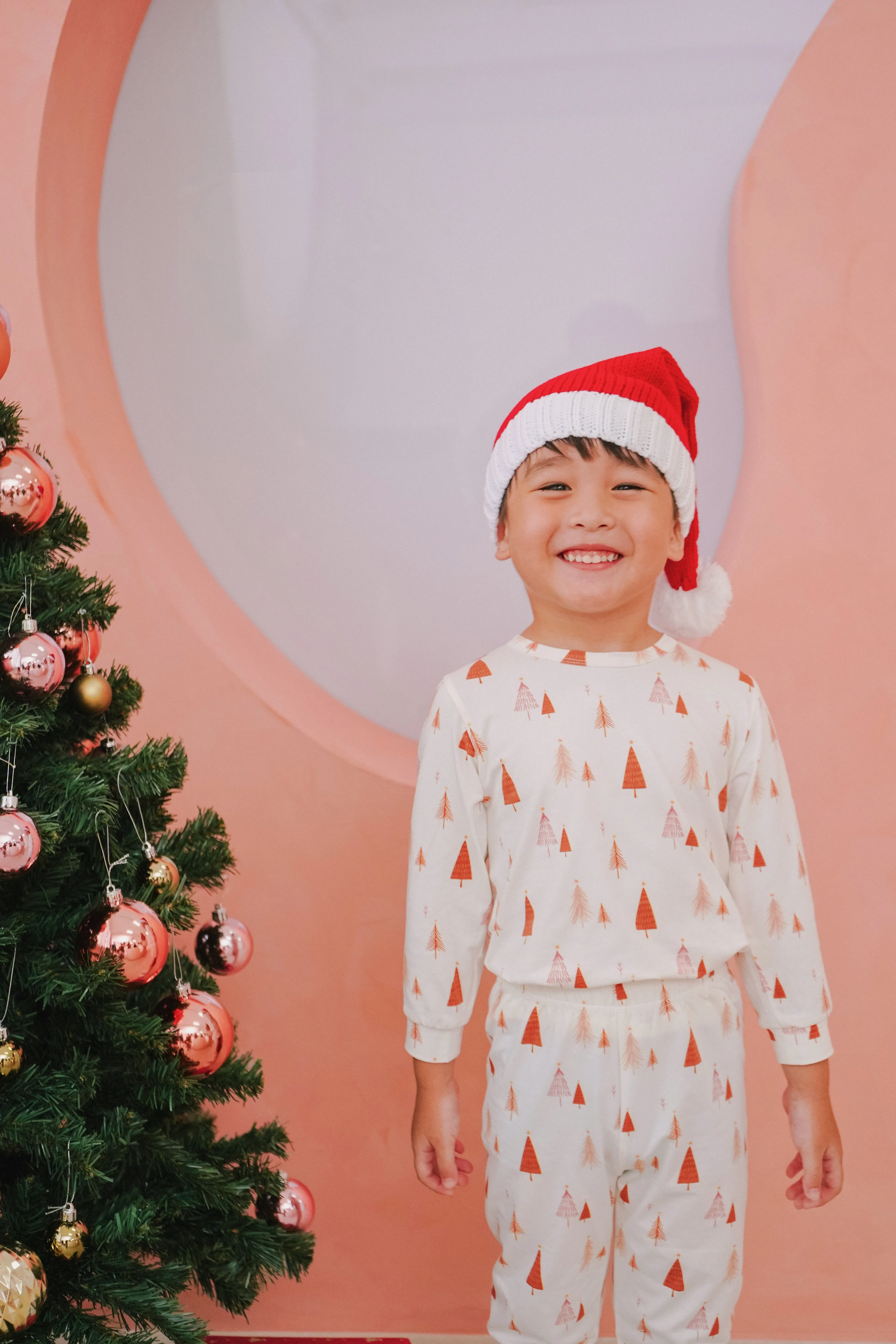 Soft Organic Cotton Pajamas Pine Tree