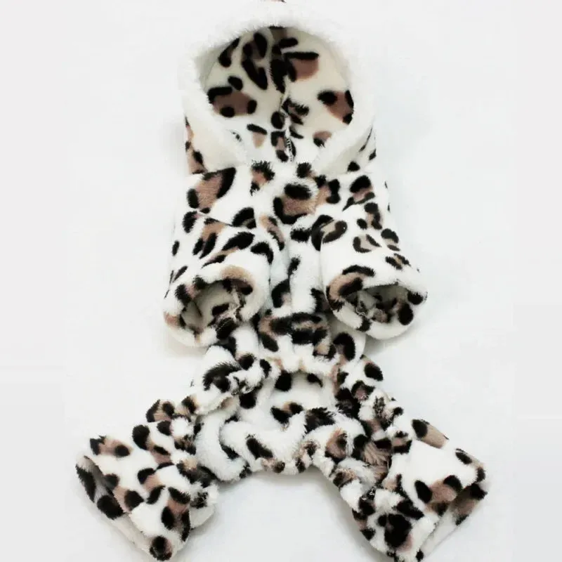 Soft Warm Pet Dog Jumpsuits Clothing for Dogs Pajamas Fleece Pet Dog Clothes for Dogs Coat Jacket Chihuahua Yorkshire Ropa Perro