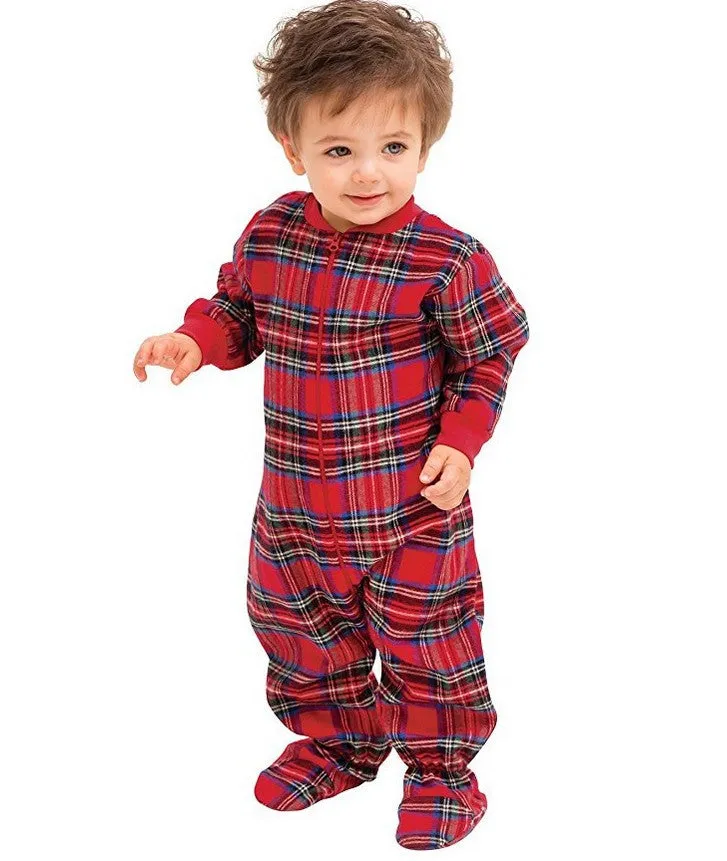 Stewart Plaid Matching Christmas Family Pajamas
