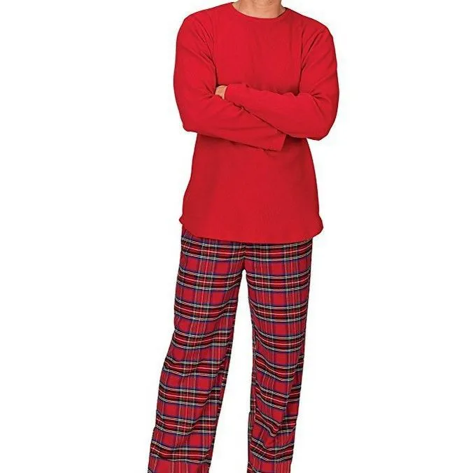Stewart Plaid Matching Christmas Family Pajamas
