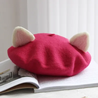 Sweet Cat Ear Beret AD0275