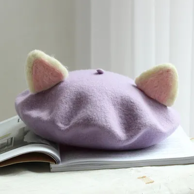 Sweet Cat Ear Beret AD0275