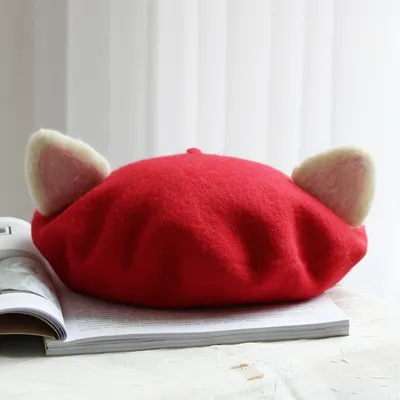 Sweet Cat Ear Beret AD0275